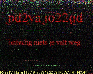 PD2YA: 2019-03-23 de PI3DFT