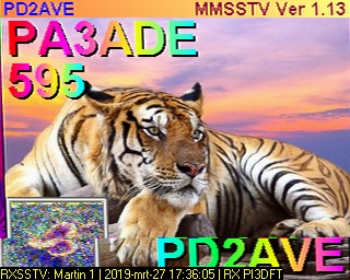 PD2AVE: 2019-03-27 de PI3DFT