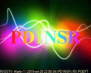 PD1NSR: 2019-03-28 de PI3DFT