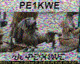 PE1KWE: 2019-03-31 de PI3DFT