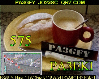 PA3GFY: 2019-04-07 de PI3DFT