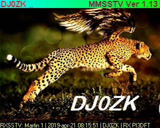 DJ0ZK: 2019-04-21 de PI3DFT