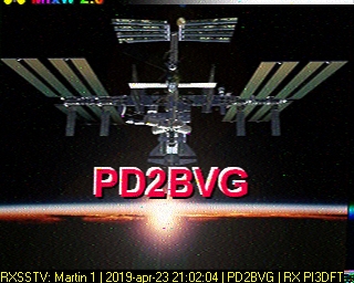 PD2BVG: 2019-04-23 de PI3DFT