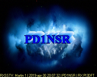 PD1NSR: 2019-04-30 de PI3DFT
