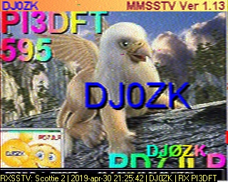 DJ0ZK: 2019-04-30 de PI3DFT