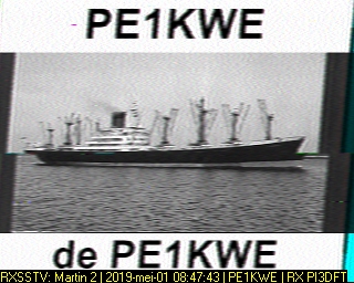 PE1KWE: 2019-05-01 de PI3DFT