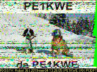PE1KWE: 2019-05-04 de PI3DFT