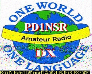 PD1NSR: 2019-05-11 de PI3DFT