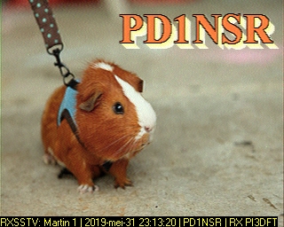 PD1NSR: 2019-05-31 de PI3DFT