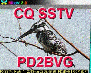 PD2BVG: 2019-06-02 de PI3DFT