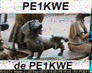 PE1KWE: 2019-06-09 de PI3DFT