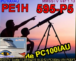 PC100IAU: 2019-07-15 de PI3DFT