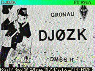 DJ0ZK: 2019-08-18 de PI3DFT