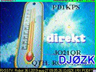 DJ0ZK: 2019-08-27 de PI3DFT