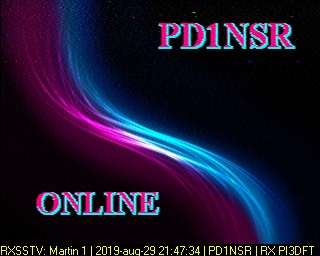 PD1NSR: 2019-08-29 de PI3DFT