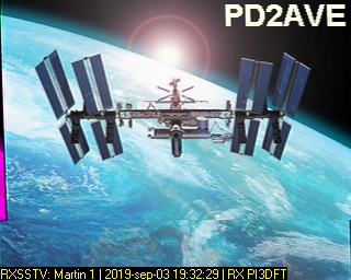 PD2AVE: 2019-09-03 de PI3DFT