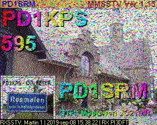 PD1SRM: 2019-09-08 de PI3DFT