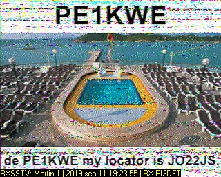 PE1KWE: 2019-09-11 de PI3DFT