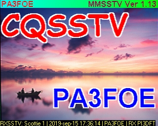 PA3FOE: 2019-09-15 de PI3DFT