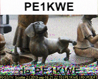 PE1KWE: 2019-09-16 de PI3DFT