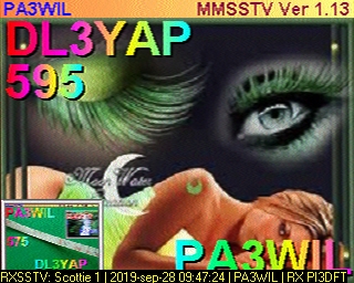 PA3WIL: 2019-09-28 de PI3DFT