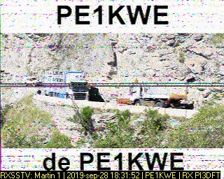 PE1KWE: 2019-09-28 de PI3DFT