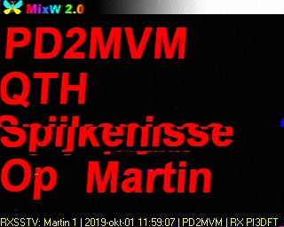 PD2MVM: 2019-10-01 de PI3DFT