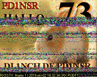 PD1NSR: 2019-10-02 de PI3DFT
