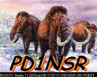 PD1NSR: 2019-10-05 de PI3DFT