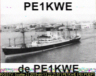 PE1KWE: 2019-10-13 de PI3DFT