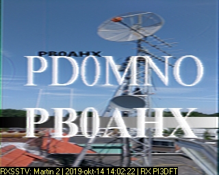 PB0AHX: 2019-10-14 de PI3DFT