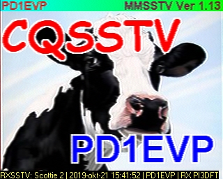 PD1EVP: 2019-10-21 de PI3DFT