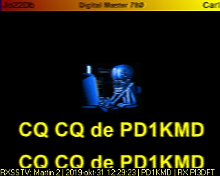 PD1KMD: 2019-10-31 de PI3DFT