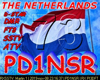 PD1NSR: 2019-11-08 de PI3DFT