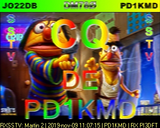 PD1KMD: 2019-11-09 de PI3DFT