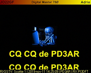 PD3AR: 2019-11-11 de PI3DFT
