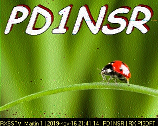 PD1NSR: 2019-11-16 de PI3DFT