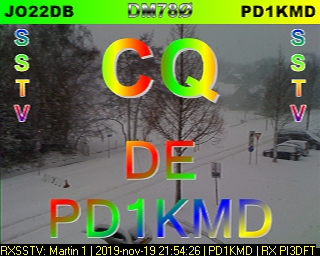 PD1KMD: 2019-11-19 de PI3DFT