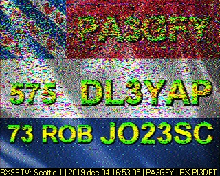 PA3GFY: 2019-12-04 de PI3DFT