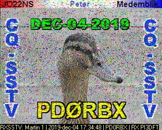 PD0RBX: 2019-12-04 de PI3DFT