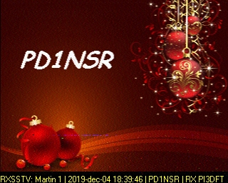 PD1NSR: 2019-12-04 de PI3DFT