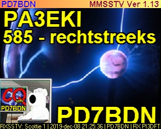 PD7BDN: 2019-12-08 de PI3DFT