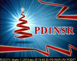 PD1NSR: 2019-12-25 de PI3DFT