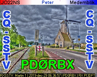 PD0RBX: 2019-12-29 de PI3DFT