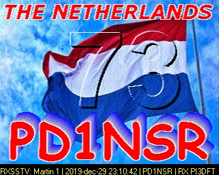 PD1NSR: 2019-12-29 de PI3DFT