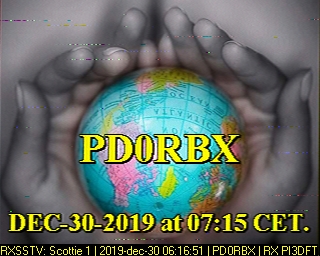 PD0RBX: 2019-12-30 de PI3DFT