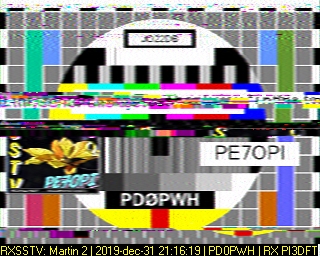 PD0PWH: 2019-12-31 de PI3DFT