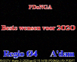 PD0NGA: 2020-01-02 de PI3DFT