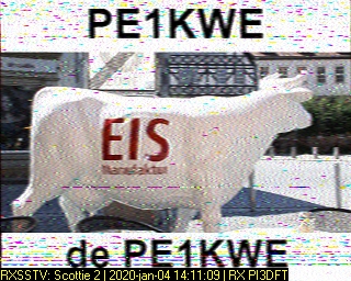 PE1KWE: 2020-01-04 de PI3DFT