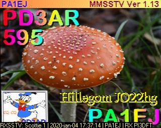 PA1EJ: 2020-01-04 de PI3DFT